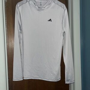 Adidas Gray Long Sleeve Hoodie
